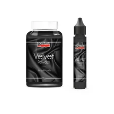 Black Velvet Powder| Pentart | Pen or Bottle | Mixed Media, Stenciling