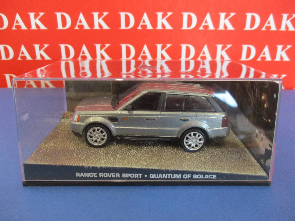 Die cast 1/43 Modellino Auto 007 James Bond Range Rover Sport Quantum - Immagine 4 di 4