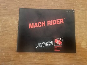 MACH RIDER - Jeu Nintendo NES COMPLET