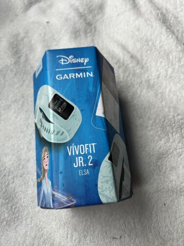 Rastreador de ejercicios Garmin Vivofit Jr. 2: Disney Frozen II Elsa niños nuevo sellado - Imagen 1 de 8