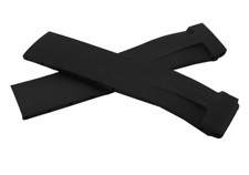 Black Rubber Diver Watch Band Strap For -Tissot T-Race T048 417A BH,T6100,T027