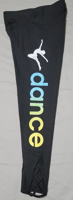 Girls Size 10 Justice Active Dance Leggings