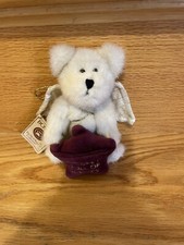 BOYDS BEARS  CHRISTMAS ORNAMENT PLUSH ANGEL, P. S. ANGELWISH, Heirloom Series