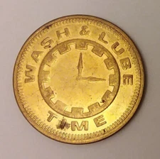 Wash & Lube Time Car Wash Bend, OR Token 28mm