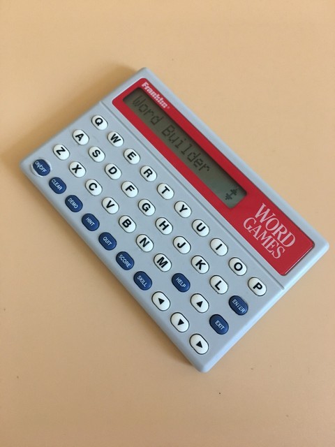 electronic word games