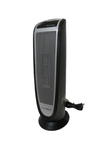 Lasko Ceramic Tower Heater With Remote Control Black Model CT22766  Oscillating | eBay