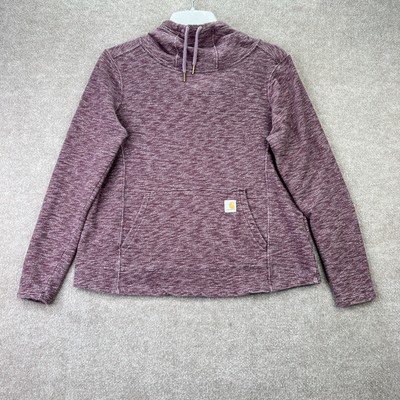 Carhartt Hoodie Womens Size Large 12-14 Newberry Cowl Sweatshirt 102481 