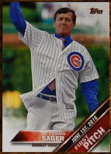 2016 Topps Update First Pitch #FP9 #9 Craig Sager Chicago Cubs