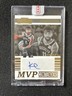 2019-20 Panini Contenders Kyrie Irving MVP Contenders Gold Autograph Encased /10