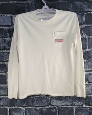 Vineyard Vines Martha  s Vineyard Long Sleeve Graphic T-Shirt Kids Large White