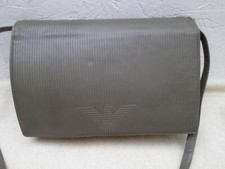 Sac à main " GIORGIO ARMANI Valextra " design cuir vintage bag