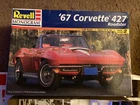 Revell Monogram '67 Corvette 427 Roadster Model Kit 1:25 Scale White Open Box