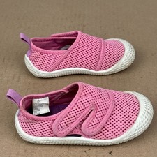 Cat Jack Pink Water Shoes Sneakers Toddler Girl Size 7 Mesh Hook Loop