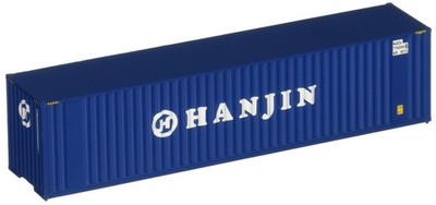 Walthers SceneMaster 40' Hi-Cube Corrugated Container w/Flat Roof-Hanjin 949-...