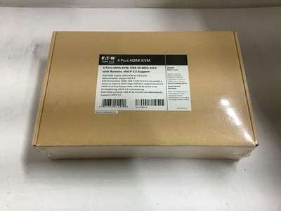 Tripp Lite 4-Port HDMI/USB KVM Switch 4K 60Hz HDR HDCP 2.2 IR Sharing B005-HUA4