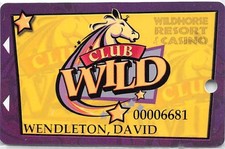 Wildhorse Casino - Pendleton, OR - 1st Issue Slot Card