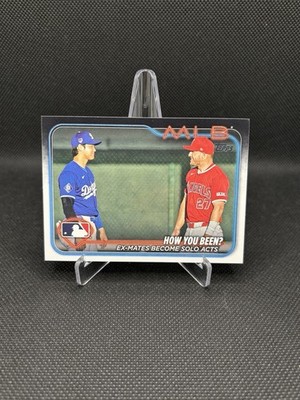 2024 Topps Update Base #US76 Mike Trout / Shohei Ohtani
