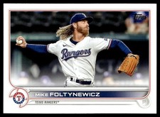 2022 Topps Mike Foltynewicz Texas Rangers #293
