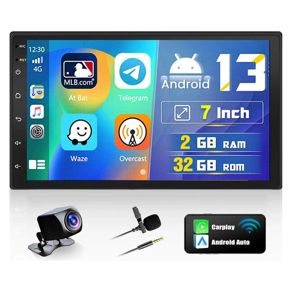Para 2005-2009 Nissan Frontier Android 15 GPS Carplay Rádio Estéreo Navegação FM Player - Imagem 4 de 4