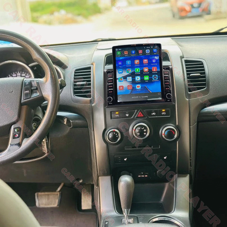 9.7" For Kia Sorento 2011-2015 Android 15 Carplay Car Stereo Radio GPS BT W/CAM - Imagem 3 de 4