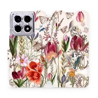 HandyhüLle Mit Klappe FüR Xiaomi 14T Mobiwear Case Cover Etui HüLle Blumenstrauß