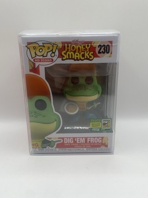 Funko HONEY SMACKS: DIG 'EM FROG San Diego ComicCon Limited Edition w/Protector