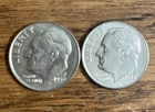 1996 P & D Higher Grade AU/BU Roosevelt Dimes Free Shipping
