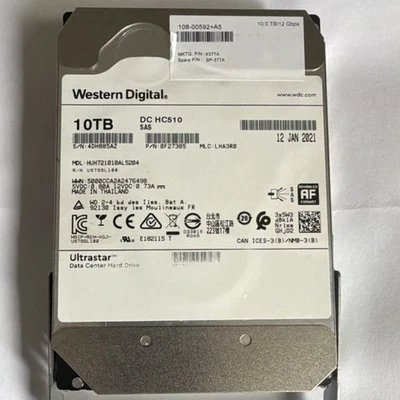 Western Digital SATA III 10 TB Internal Hard Disk Drives for sale