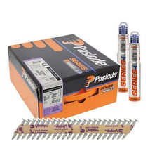 Paslode 141185 3.4 x 35mm Electro Galvanised Twisted Nail Fuel Pack for PPNXi