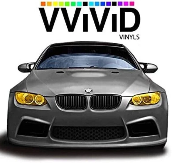 VViViD + Faro Tinte Aire Amarillo Luz Trasera Automotriz Tintes Premium