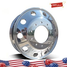 19.5 X6 Frontrear Alcoa Wheel 763297 For Dodge Ram 4500 5500 10 Lug Polished 19.5 X6 Frontrear Alcoa Wheel 763297 For Dodge Ram 4500 5500 10 Lug Polished