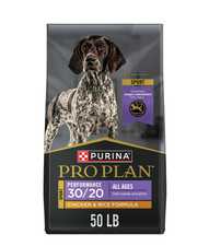 Purina Pro Plan Sport Performance 30/20 Chicken Rice Recipe Dry Dog Food, 50lb