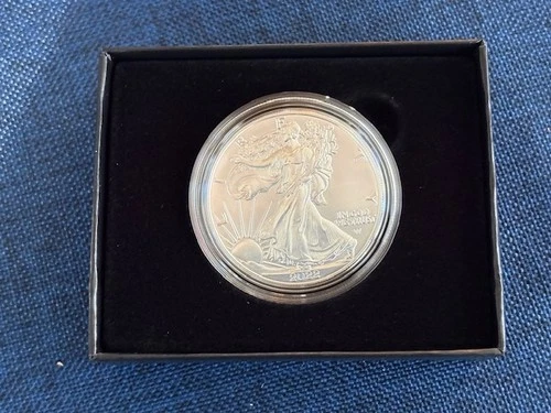 US Mint 2022-W AMERICAN EAGLE SILVER Dollar / UNC / 1 oz / OGP