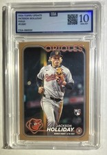 2024 Topps Update Series - Rookie Debut Jackson Holliday #US97 Gold /2024 (RC)