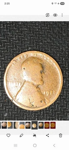 1922 No D/Weak D Weak Reverse Lincoln Wheat Copper Cent