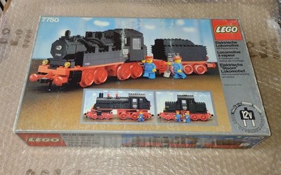 NEU VINTAGE LEGO ZUG 12V SET 7750 DAMPFMASCHINE NEUWERTIG IN VERSIEGELTER BOX!!