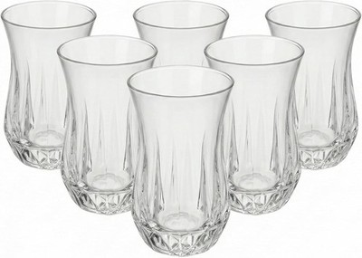 Altinbas 6tlg. Teegläser-Set aus hochwertigem Glas 170ml türkische Teegläser
