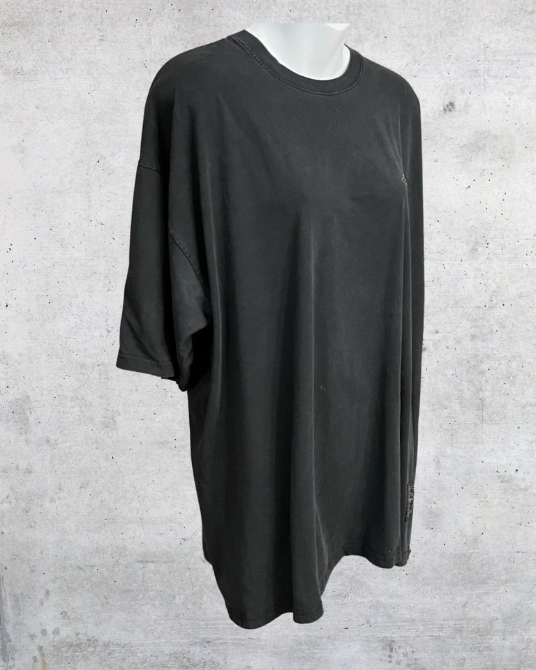 复古 90 年代黑色 Greg Norman 高尔夫 T 恤带鲨鱼标志埃及棉 xL — 第 2/4 张图片