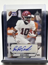 2021 Leaf Pro Set Jojo Earle Rookie Auto #PS-JE2 TCU Alabama Signed Autograph