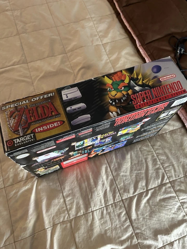 SNES Control Deck Target Exclusivo, Legend Of Zelda: A Link To The Past CIB Foto 2 de 4