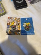 Pokemon Center Tokyo DX Und Sapporo Pin Set Pikachu Mew Vulpix Neu Sealed
