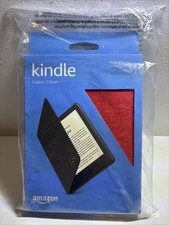 NEW Amazon Kindle Water Safe Fabric Punch Red 10th Generation