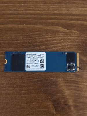 Western Digital WD PC SN530 - 512GB - 2230 M.2 NVMe SSD