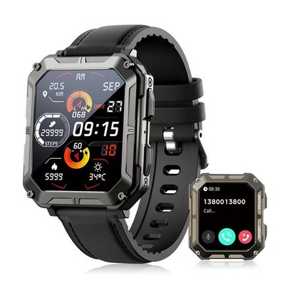 HD Screen Smart Watch Men Waterproof Smartwatch Bluetooth for iPhone Samsung USA