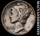 1942-D Silver Mercury Dime - Scarce  Better Date  No Reserve  #K1340