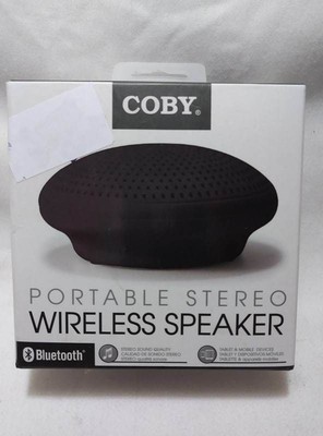 coby portable bluetooth speaker plus