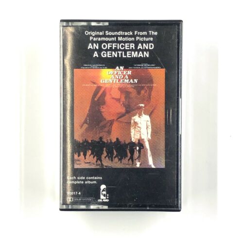 AN OFFICER AND A GENTLEMAN Cassette Tape Soundtrack DIRE STRAITS VAN MORRISON