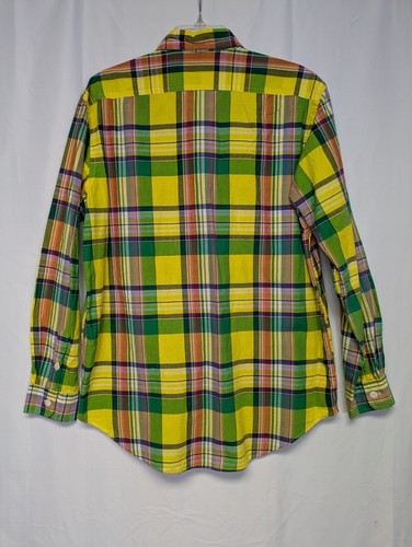 Polo Ralph Lauren Womens XL Multicolor Plaid Classic Button Down Collared Shirt - Picture 7 of 10