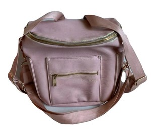 blush pink diaper bag backpack