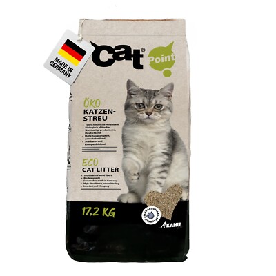 40L Naturprodukt Katzenstreu Klumpend Klumpstreu Premium Streu Naturklumpstreu